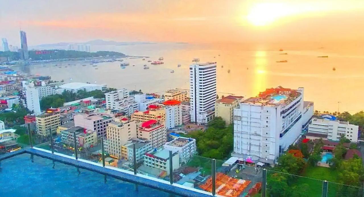 Central Pattaya - Infinity Pool Condo Pattaya View ภายนอก รูปภาพ