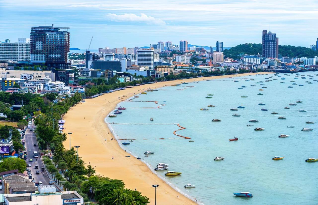 Central Pattaya - Infinity Pool Condo Pattaya View ภายนอก รูปภาพ